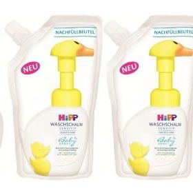 Hipp 250 ml 1 Pompalı+3 Yedek Babysanft Bebek Çoçuk El Yıkama Köpüğü