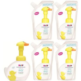 Hipp 250 ml 1 Pompalı+4 Yedek Babysanft Bebek Çoçuk El Yıkama Köpüğü