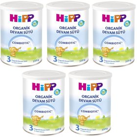 Hipp 3 Organik Combiotic 5x350 gr Bebek Sütü