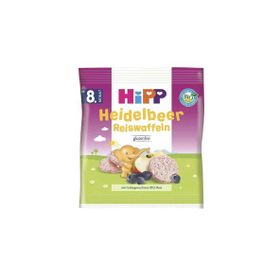 Hipp 30 gr X 4 Organik Bebek Gofreti Yaban Mersinli
