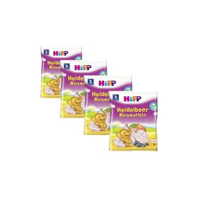 Hipp 30 gr X 4 Organik Bebek Gofreti Yaban Mersinli