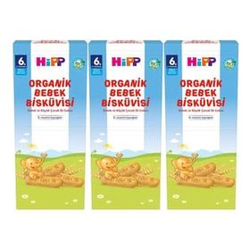 Hipp 3x180 gr Organik Bebek Bisküvisi