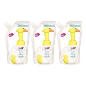 Hipp 3x250 ml Yedek Poşet Babysanft Bebek Çoçuk El Yıkama Köpüğü
