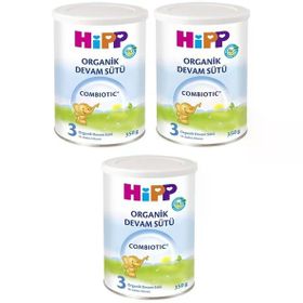 Hipp 3x350 gr No:3 Organik Combiotic Bebek Sütü