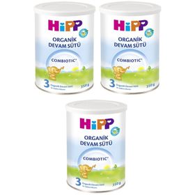 Hipp 3x350 gr No:3 Organik Combiotic Bebek Sütü