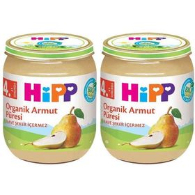 Hipp 4+ Ay 125 gr Organik Armut Püresi Kavanoz Maması