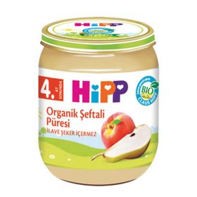 Hipp 4+ Ay 125 gr Organik Şeftali Püresi