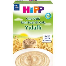 Hipp 4+ Ay 200 gr Organik Yulaflı Bebek Ek Gıdası