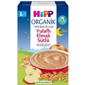 Hipp 4+ Ay 250 gr İyi Geceler Sütlü Yulaf Elma Ek Gıda