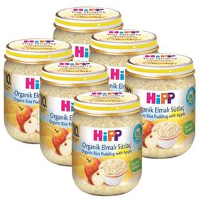 Hipp 4+ Ay 6x200 gr Organik Elmalı Paket Sütlaç