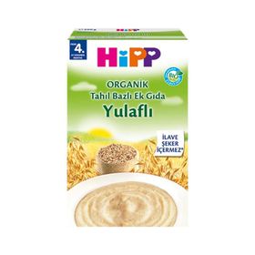 Hipp 4+ Ay Organik Yulaflı Tahıl Bazlı 200 gr Ek Gıda