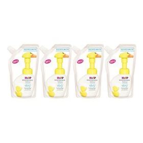 Hipp 4x250 ml Yedek Poşet Babysanft Bebek Çoçuk El Yıkama Köpüğü