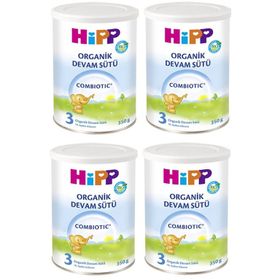 Hipp 4x350 gr No:3 Organik Combiotic Bebek Sütü