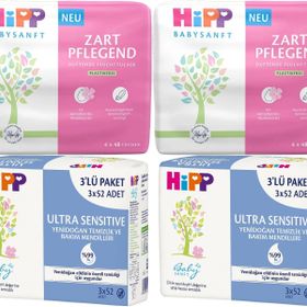 Hipp Baby Sanft Sensitive Karma Yendoğan+Klasik 14'lü 696 Yaprak Islak Havlu Mendil