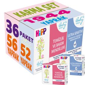 Hipp Baby Sanft Sensitive Karma Yendoğan+Klasik 42'li 2088 Yaprak Islak Havlu Mendil