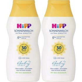 Hipp Babysanft 2x200 ml 30 Faktör Bebek Güneş Koruyucu Sütü