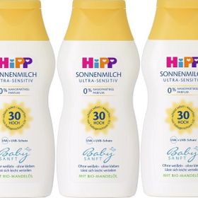 Hipp Babysanft 3x200 ml 30 Faktör Bebek Güneş Koruyucu Sütü