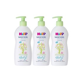 Hipp Babysanft 400 ml 3 Adet Bebek Saç ve Vücut Banyo Jeli