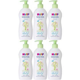 Hipp Babysanft 400 ml 6 Adet Bebek Saç ve Vücut Banyo Jeli