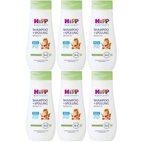 Hipp Babysanft Shampoo + Spülung Sensitive 6x200 ml Çocuk Şampuanı