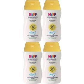 Hipp Babysanft Sonnen Gesichtscreme 30 Faktör Ultra Sensitive 4x50 ml Güneş Kremi