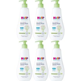 Hipp Babysanft Waschgel Sensitiv 400 ml 6 Adet Bebek Saç ve Vücut Banyo Jeli