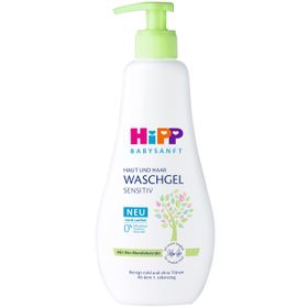 Hipp Babysanft Waschgel Sensitiv 400 ml 6 Adet Bebek Saç ve Vücut Banyo Jeli