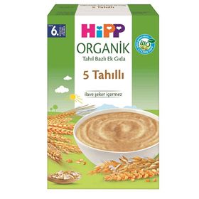 Hipp Boze Organik 5 Tahıllı Tahıl Bazlı 200 Gr Kaşık Maması