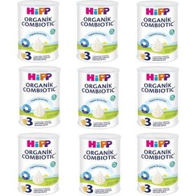 Hipp Combiotic Organik 3 9x350 gr Devam Sütü