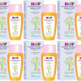 Hipp Mamasanft 6x100 ml Sensitive Hamile Masaj ve Bakım Yağı