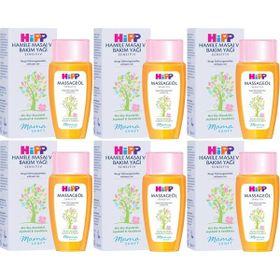 Hipp Mamasanft 6x100 ml Sensitive Hamile Masaj ve Bakım Yağı