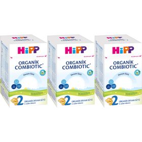 Hipp No: 2 6. Aydan İtibaren Organik Combiotic 3x800 gr Bebek Devam Sütü