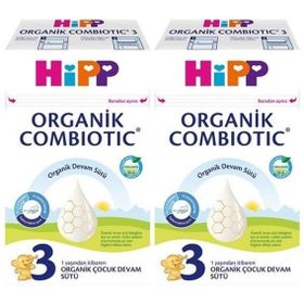 Hipp No: 3 Organik Combiotic 1 Yaşından İtibaren 2x600 gr Devam Sütü