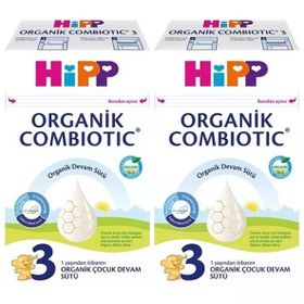 Hipp No: 3 Organik Combiotic 1 Yaşından İtibaren 2x600 gr Devam Sütü