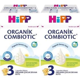 Hipp No: 3 Organik Combiotic 1 Yaşından İtibaren 2x600 gr Devam Sütü
