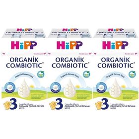 Hipp No: 3 Organik Combiotic 1 Yaşından İtibaren 3x600 gr Devam Sütü