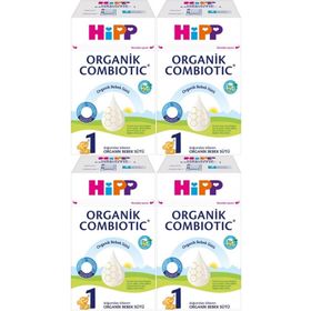 Hipp No:1 Organik Combiotic 4x600 gr 0-6 Ay Bebek Sütü