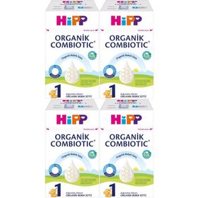 Hipp No:1 Organik Combiotic 4x600 gr 0-6 Ay Bebek Sütü