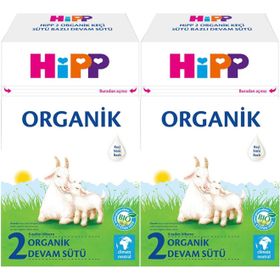 Hipp No:2 Organik Keçi Sütü Bazlı 6. Aydan İtibaren 2x400 gr Devam Sütü