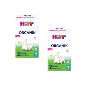 Hipp No:2 Organik Keçi Sütü Bazlı 6. Aydan İtibaren 2x400 gr Devam Sütü