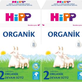 Hipp No:2 Organik Keçi Sütü Bazlı 6. Aydan İtibaren 2x400 gr Devam Sütü