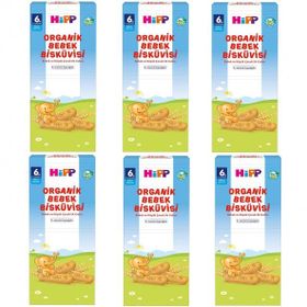 Hipp Organik 180 gr 6 Adet Bebek Bisküvisi
