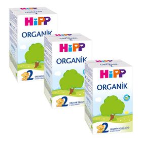 Hipp Organik 2 600 gr 3'lü Devam Sütü