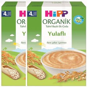 Hipp Organik 2x200 gr Yulaflı Tahıl Bazlı Ek Gıda
