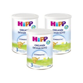 Hipp Organik 3 3x350 gr Devam Sütü