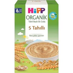 Hipp Organik 5 Tahıllı Tahıl Bazlı 200 gr Kaşık Maması