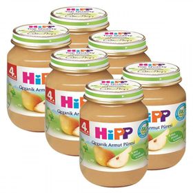 Hipp Organik Armut Püresi 125 gr 12'li Kavanoz Maması