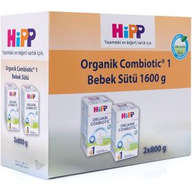 Hipp Organik Combiotic 1 2x800 gr Devam Sütü