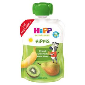 Hipp Organik Kivili Muzlu Armutlu 100 gr Meyve Püresi