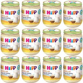 Hipp Organik Sütlaç 125 gr 12'li Kavanoz Mama